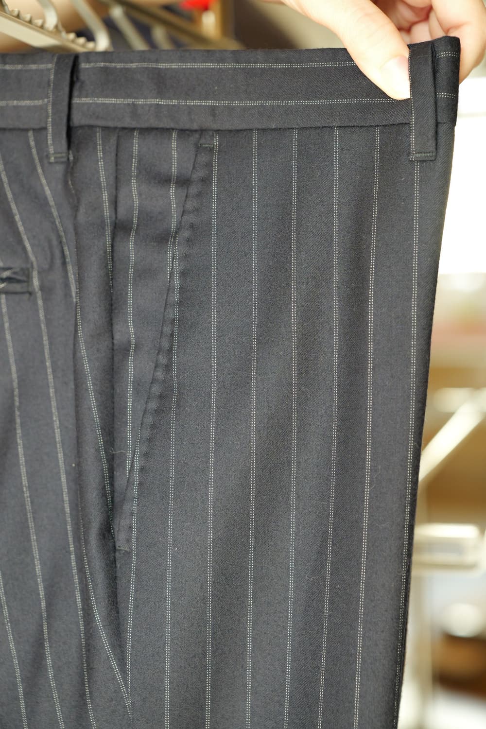 맨온더분 스트라이프 더블 브레스티드 수트 48 상품이미지7