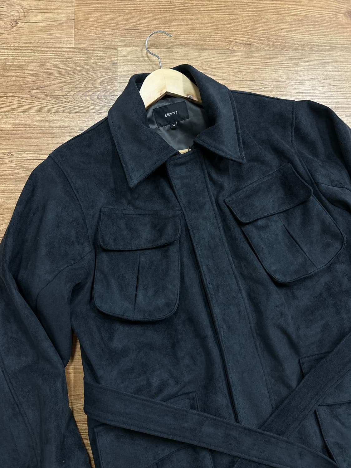 (M)Liberta 리베르타 에코 스웨이드 사파리 자켓 상품이미지2