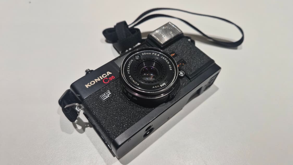 작례O 앤디워홀 카메라 코니카 c35 ef 명작 필름카메라 상품이미지7