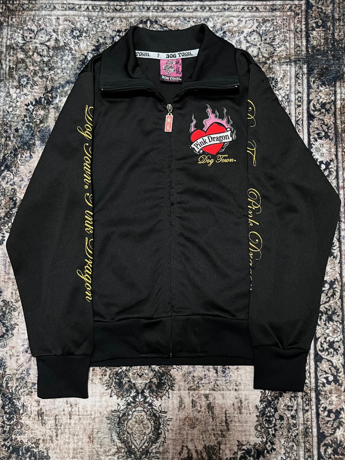 Dogtown 독타운 핑크 드래곤 y2k 자수 져지 상품이미지2