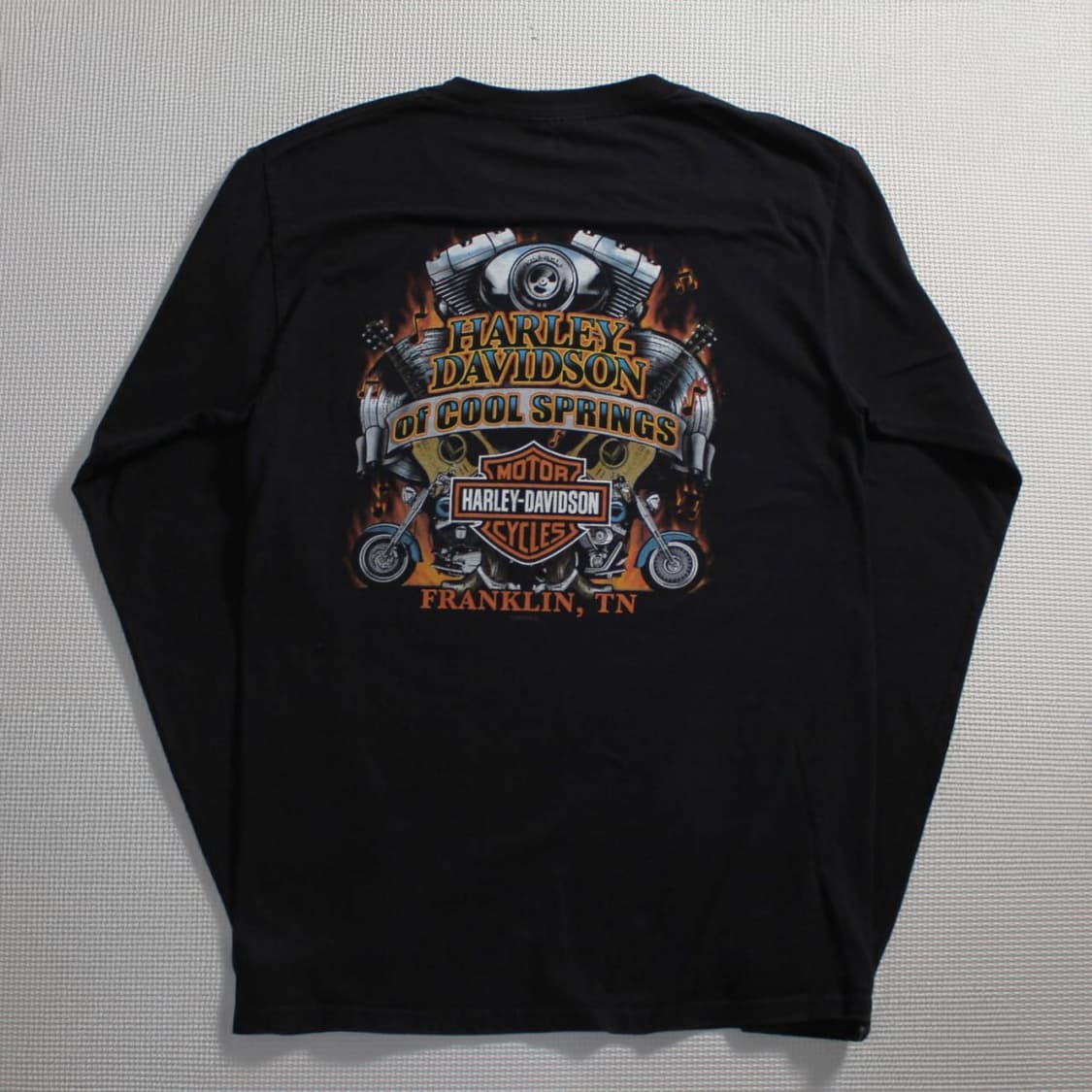 Harley-Davidson 할리 데이비슨 프랭클린  롱슬리브 티셔츠 상품이미지2