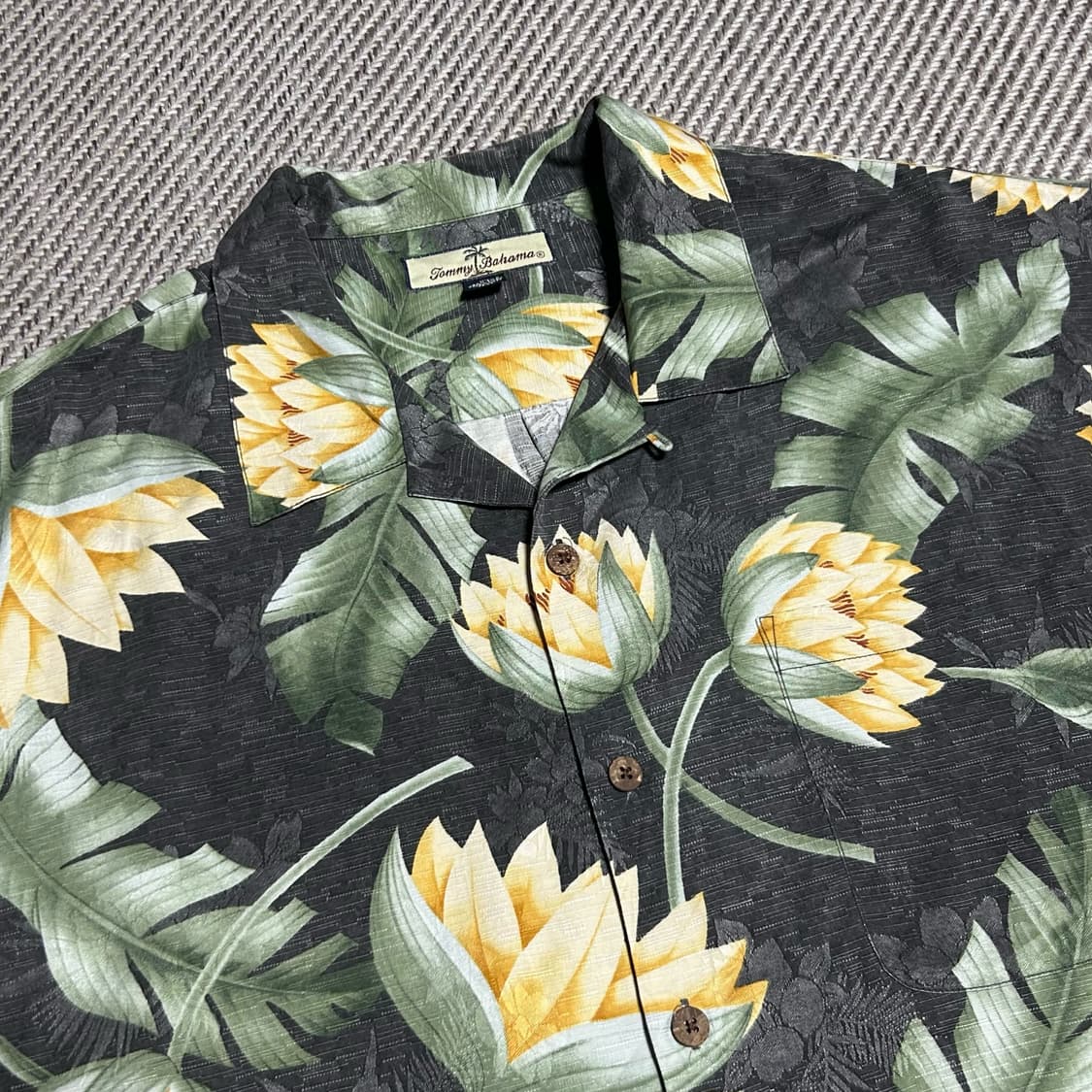[XL] Tommy Bahama 타미바하마 하와이안 실크 반팔 셔츠 상품이미지5