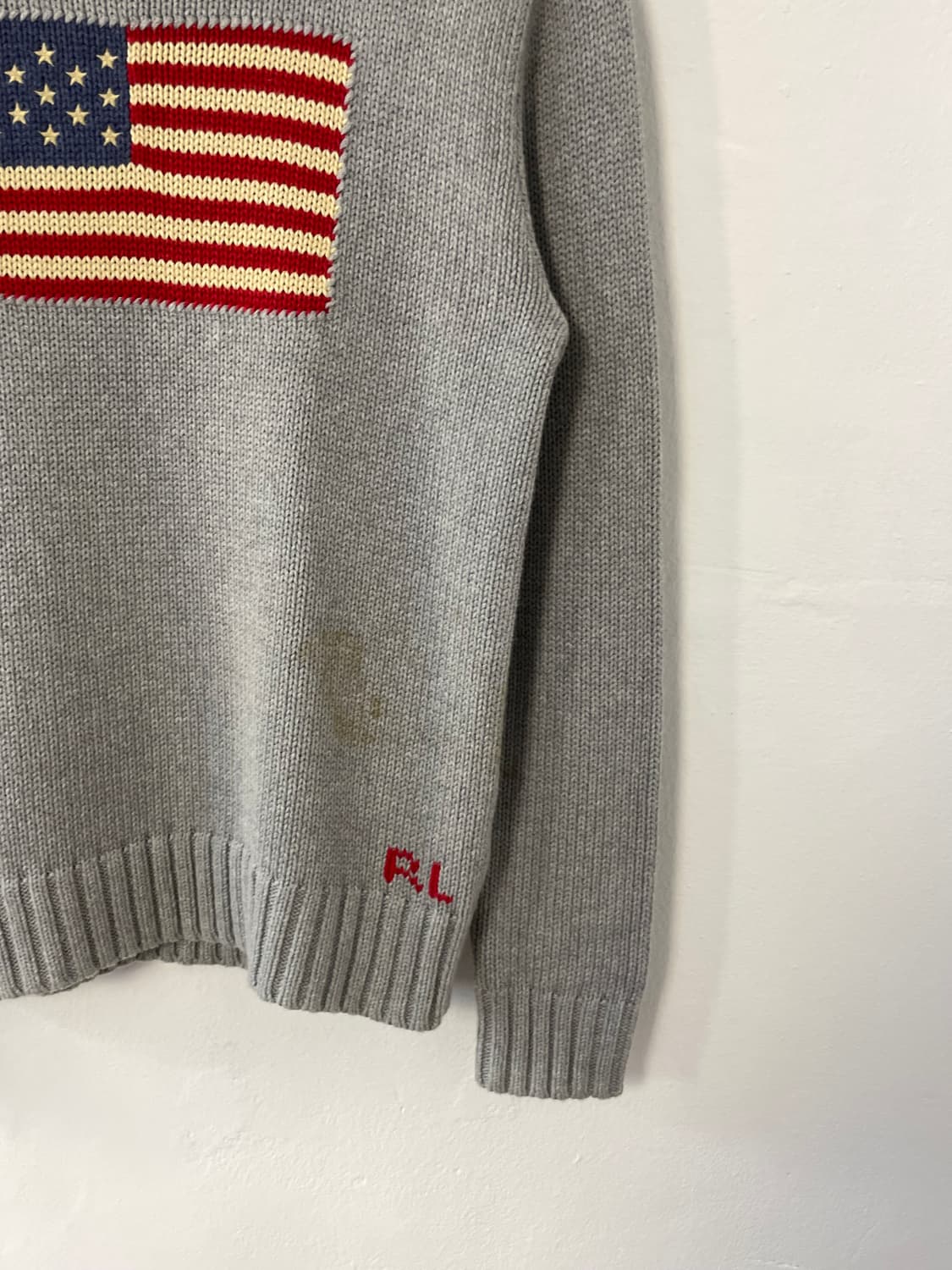폴로 성조기 니트  상품이미지5