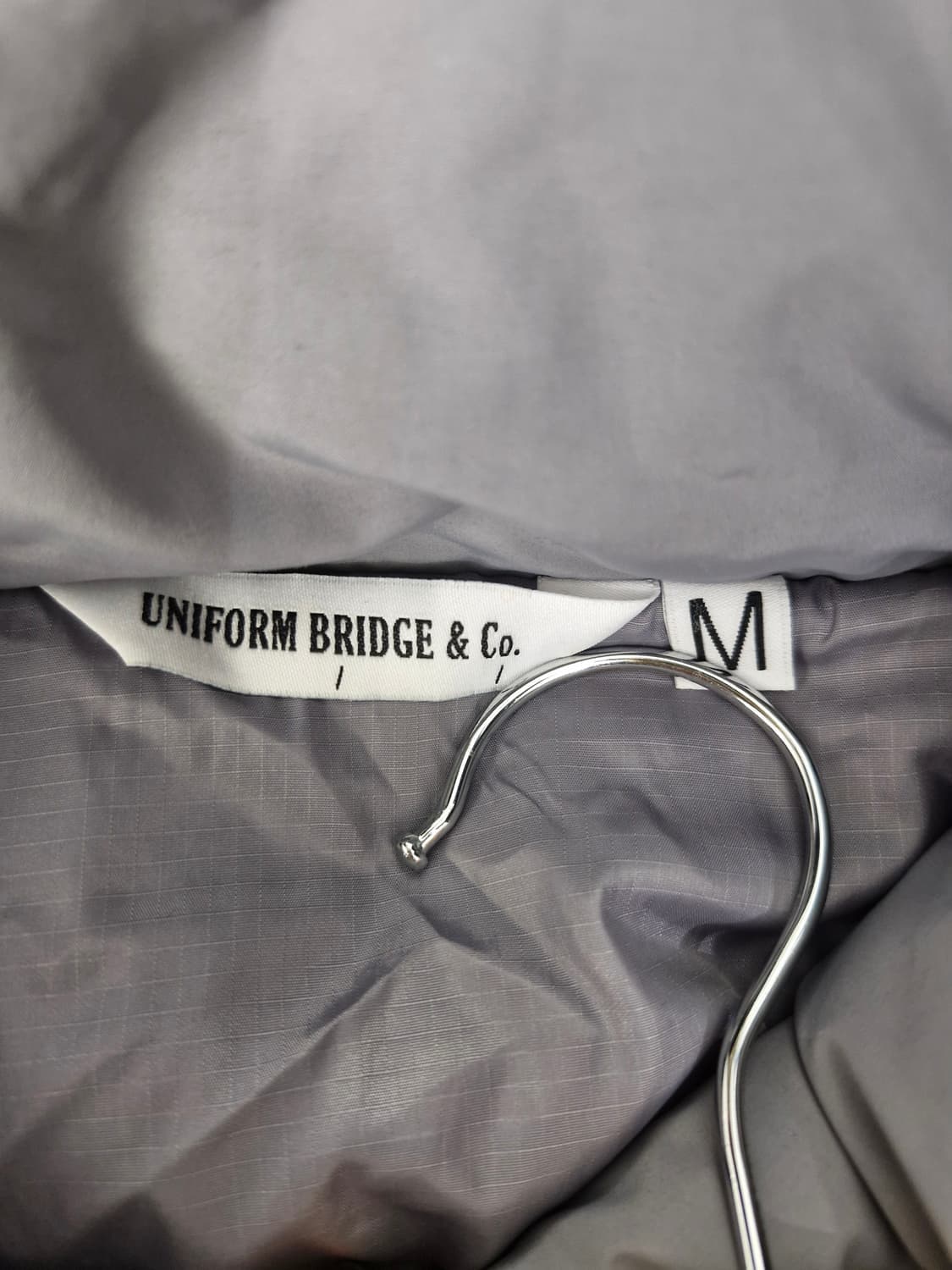 유니폼브릿지 레벨7 프리마로프트 몬스터 숏파카 그레이 상품이미지6