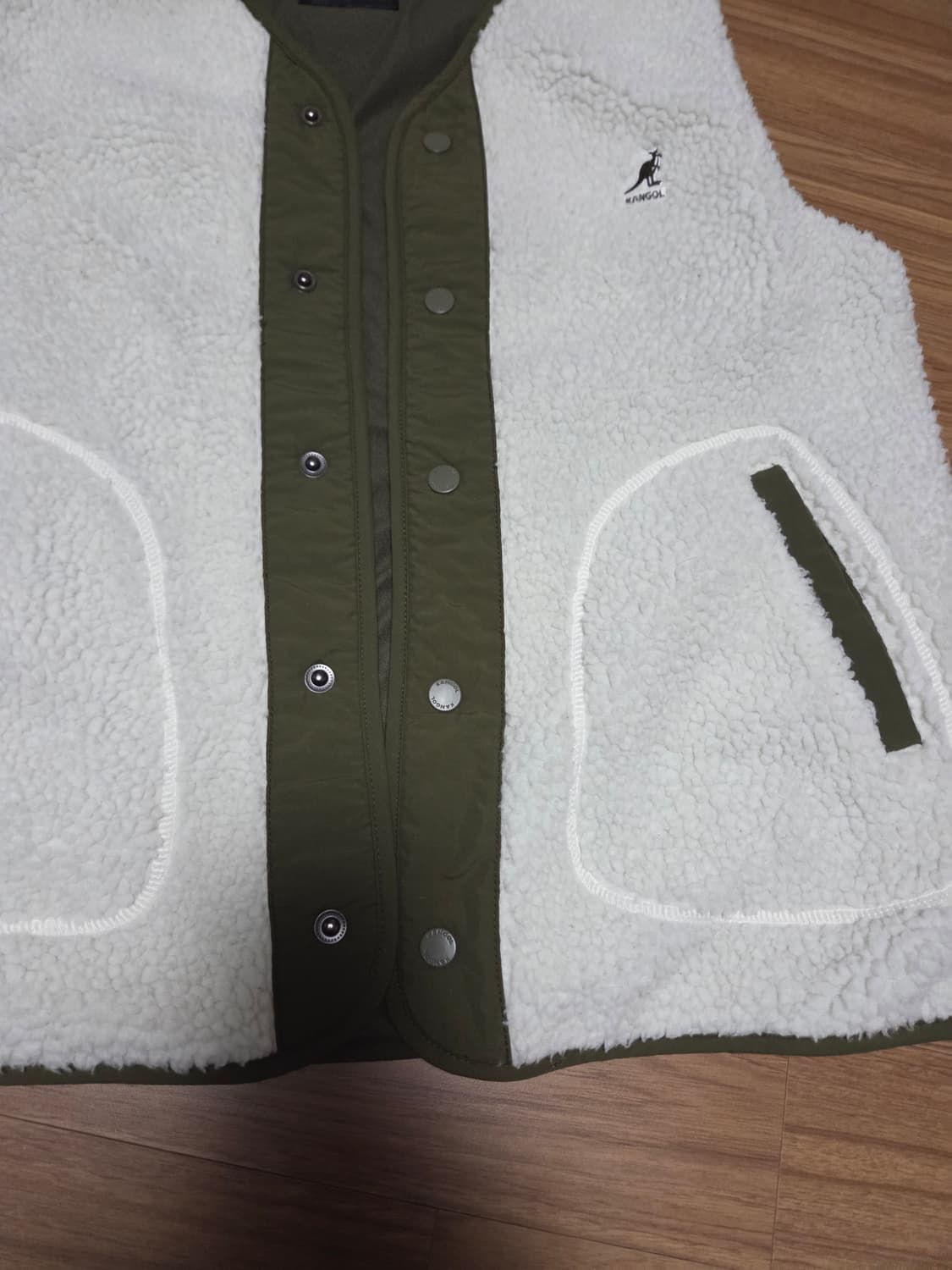 캉골 뽀글이 베스트 L  상품이미지6