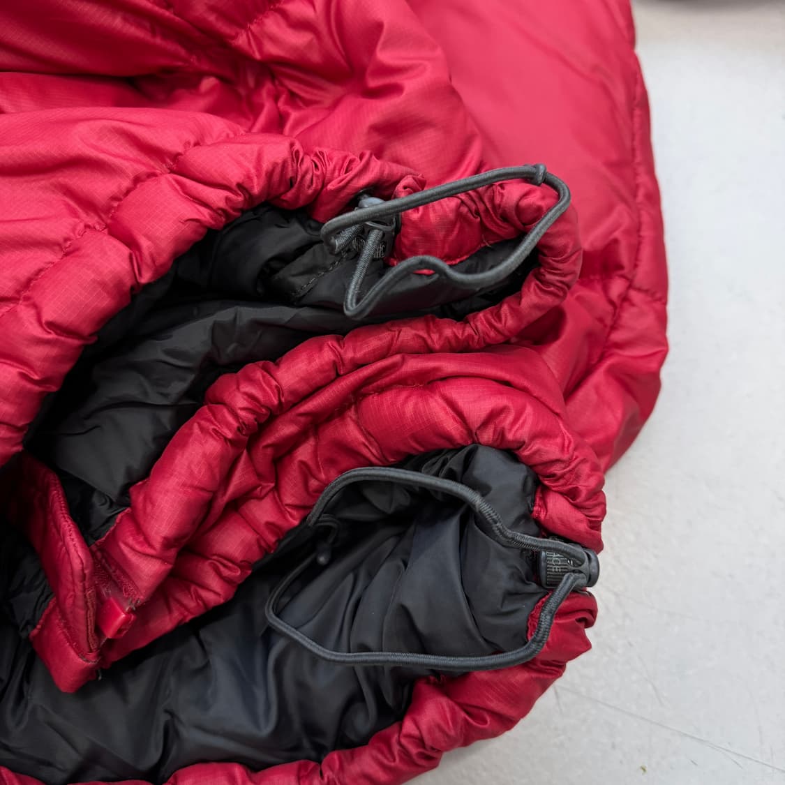 노스페이스 700 눕시 구스다운 레드 패딩  상품이미지8
