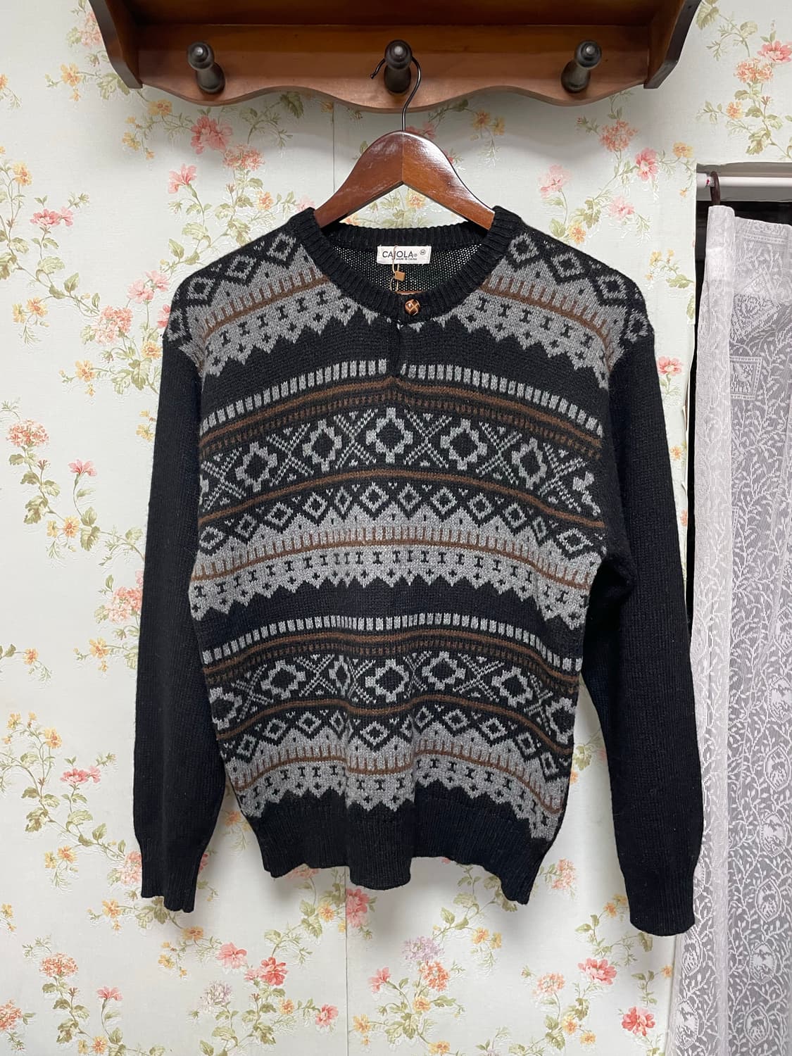 노르딕 패턴 니트 상품이미지1