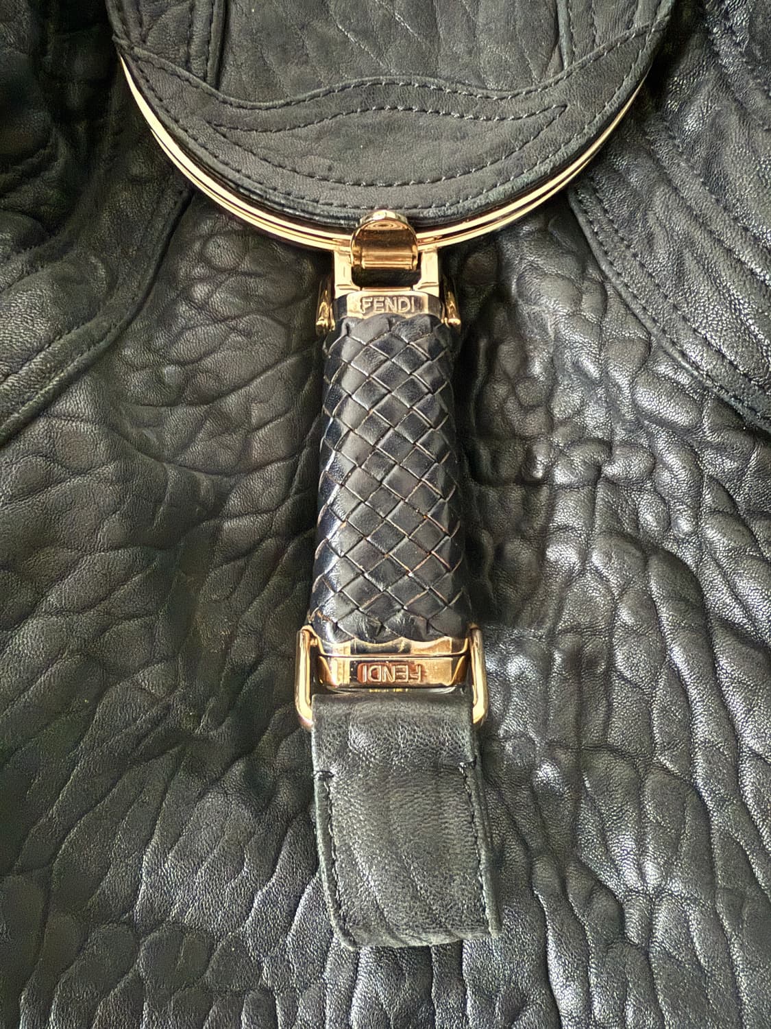 펜디(FENDI) 레더 숄더백(ITALY) 상품이미지5