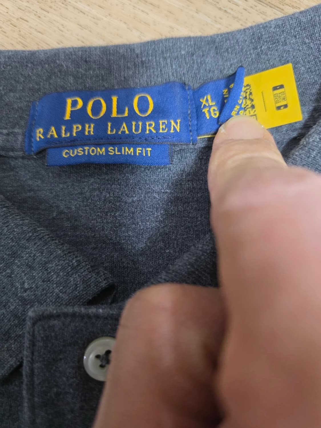 폴로랄프로렌 긴팔 카라티 폴로셔츠 XL 상품이미지3