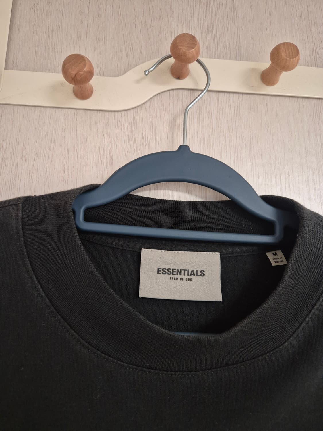 피어오브갓 에센셜 크루넥 롱슬리브 M 블랙 상품이미지2