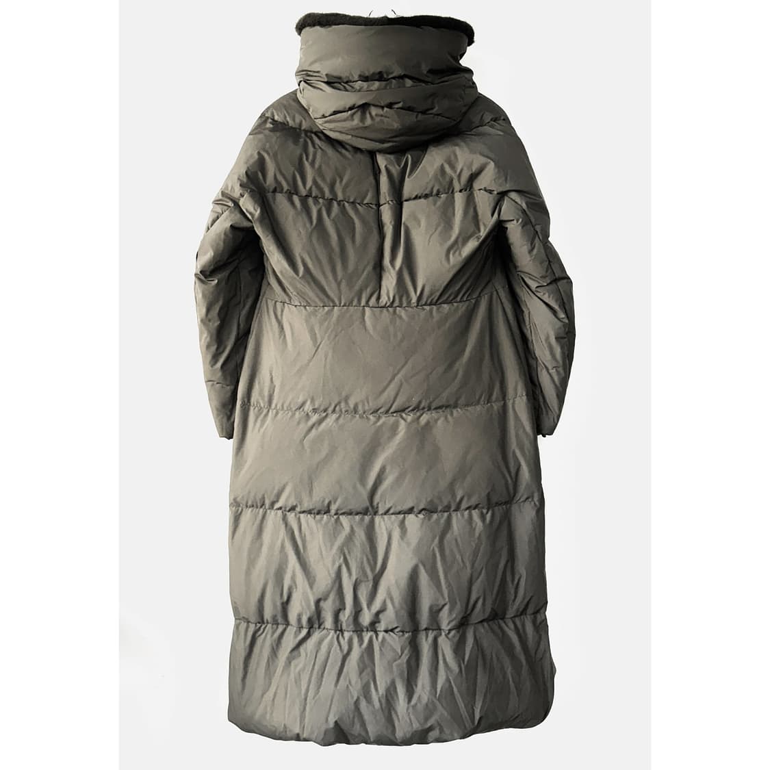 시스템 퍼 트리밍 다운 롱 패딩 상품이미지4