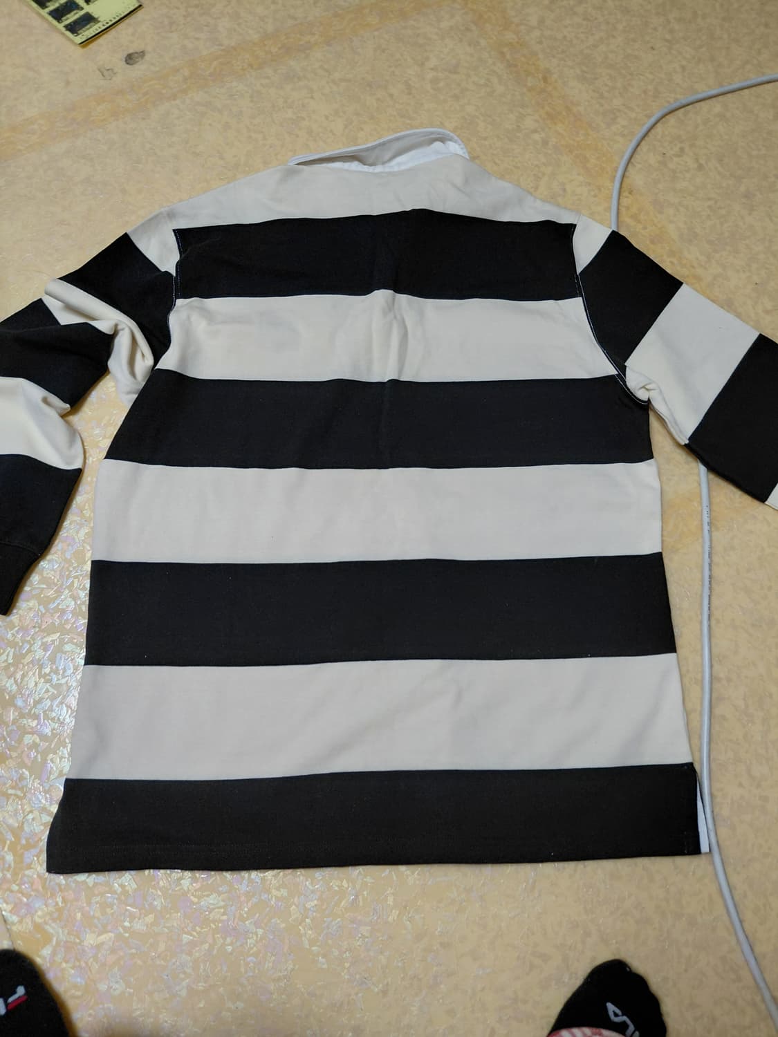 팀코믹스 로리타 럭비 카라 티셔츠 L 상품이미지2