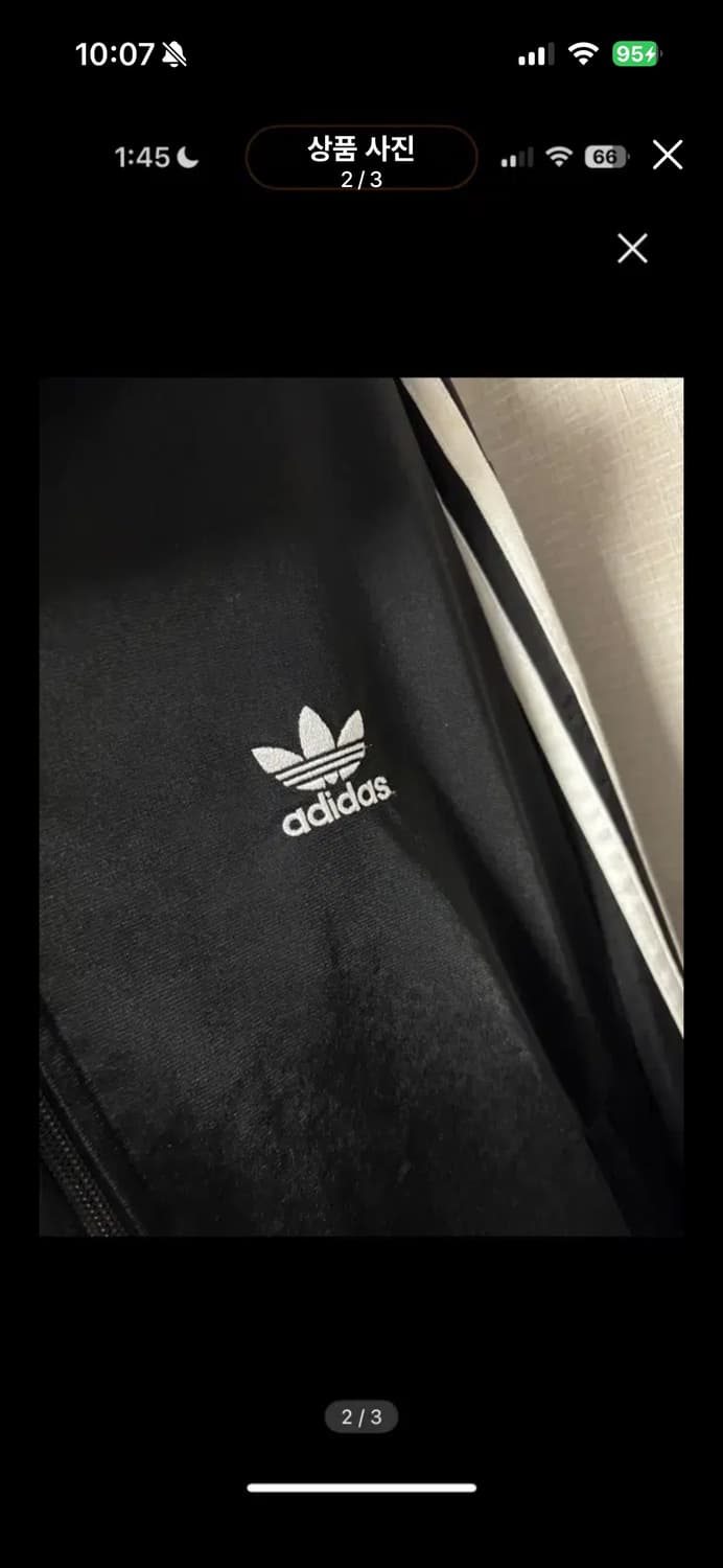 아디다스 파이어버드 져지 블랙 검정 상품이미지5