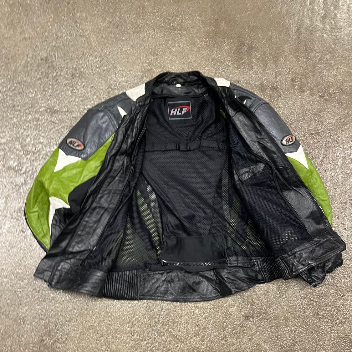 빈티지 가죽 레이싱 자켓 (100-105) 상품이미지6