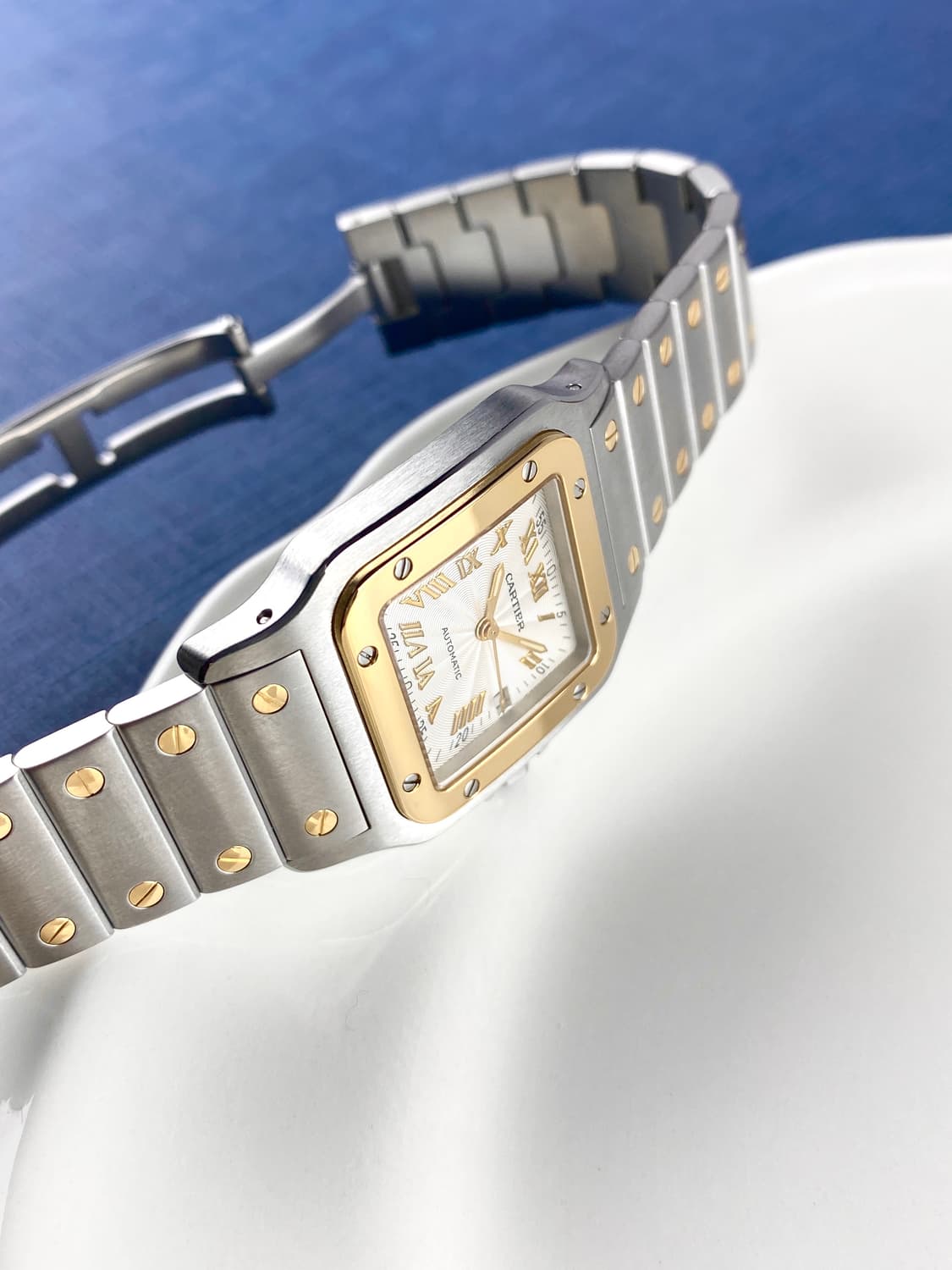 CARTIER Santos Galbee 20th combi watch 상품이미지6