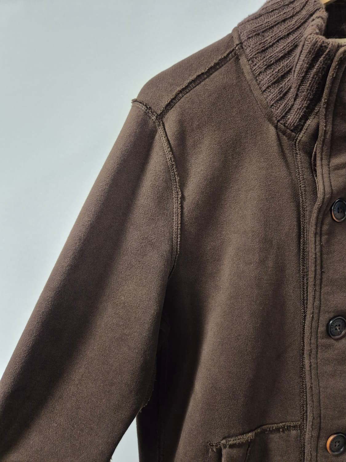 *무료배송*아베크롬비 브라운 버튼업 자켓 L사이즈 (상태A급) 상품이미지3