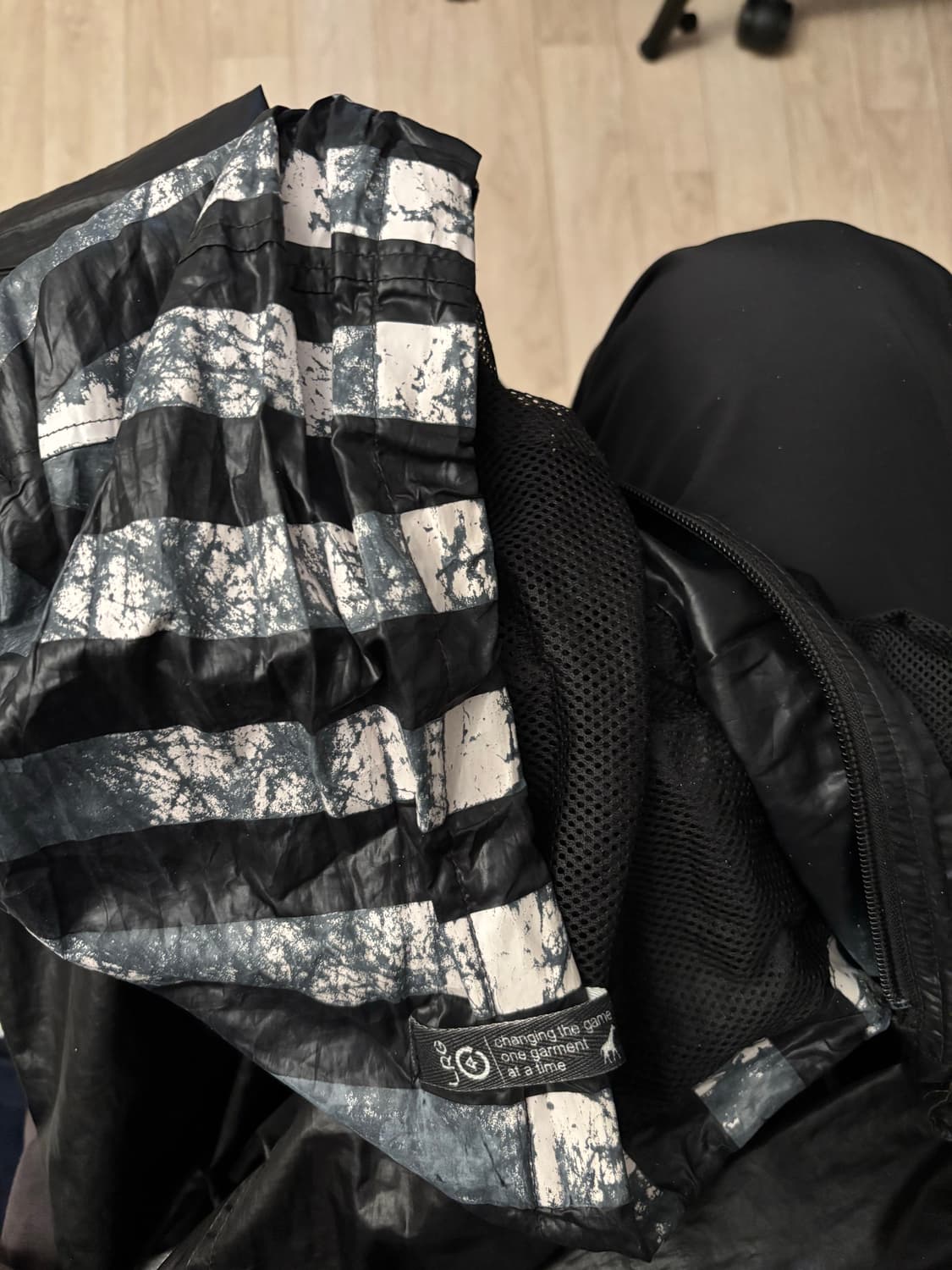 LRG 스트라이프 후디 나일론 자켓 상품이미지7