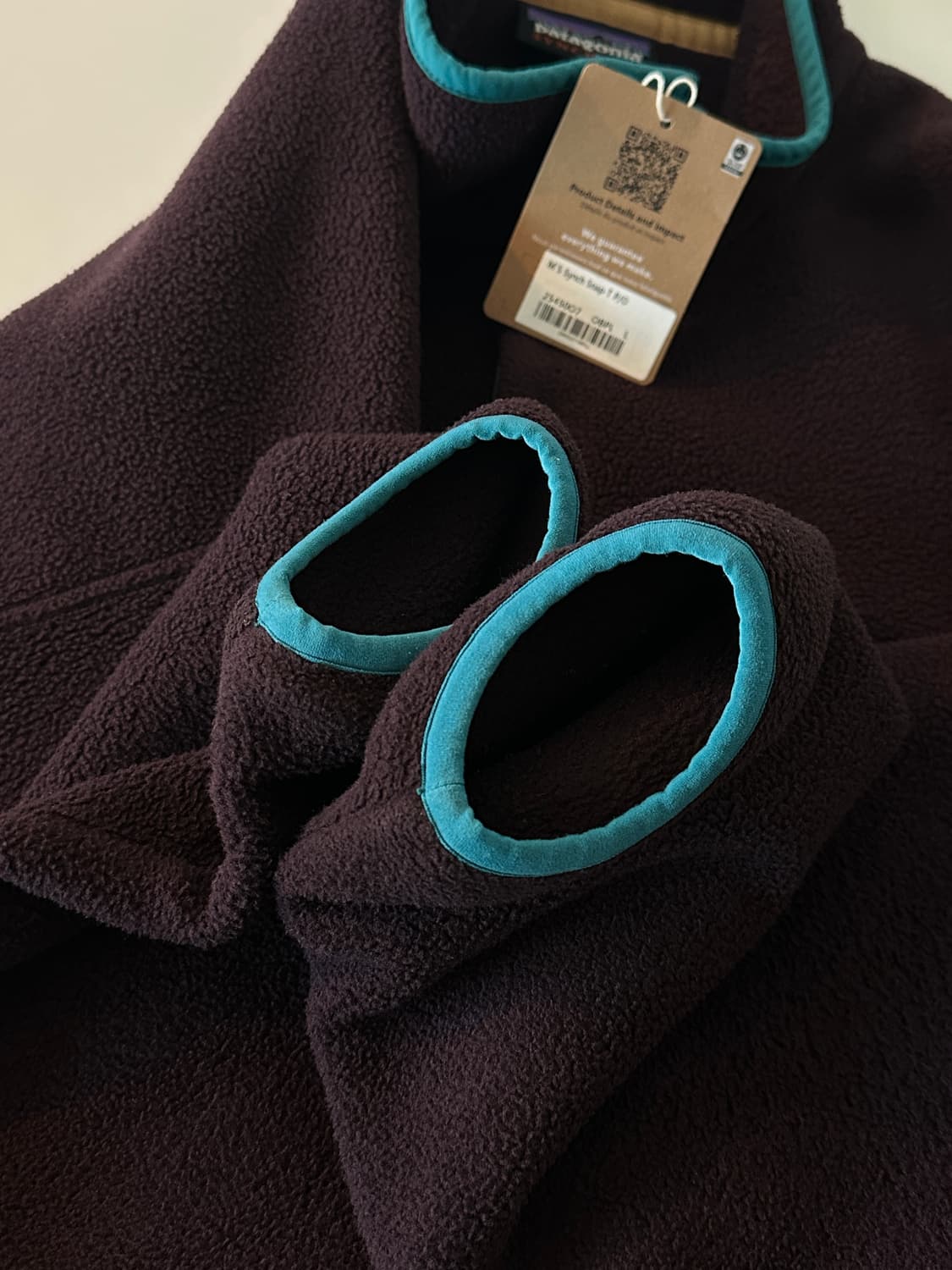 patagonia synchilla(신칠라) obsidian plum L 상품이미지3