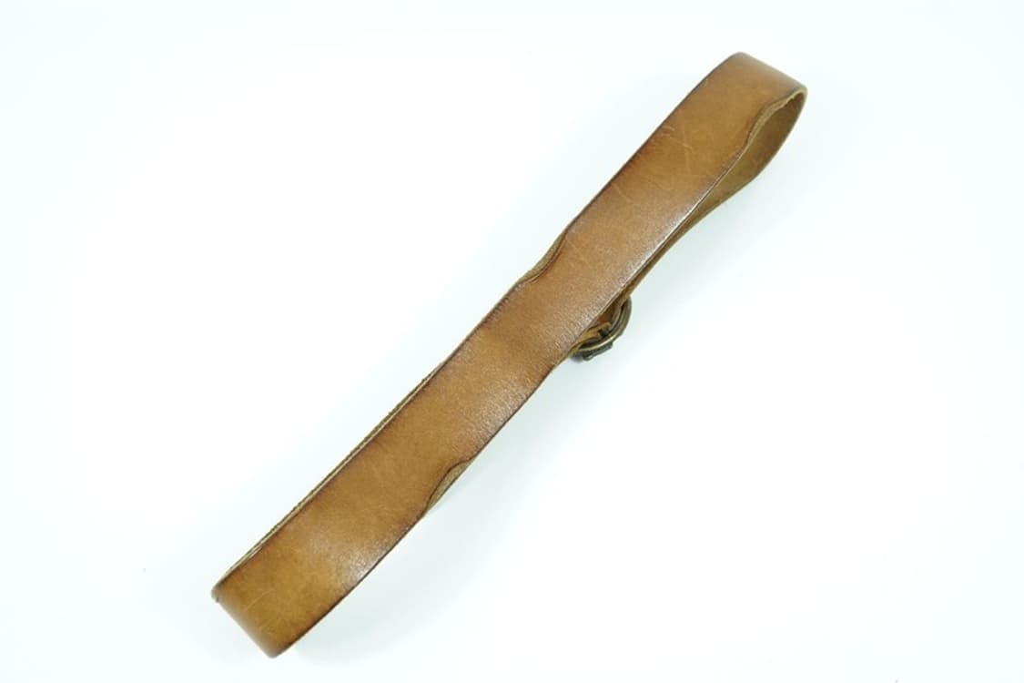 빈티지 브라운 리얼레더 링버클 벨트 상품이미지2