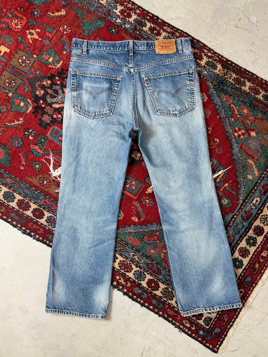 90's USA Made 빈티지 리바이스 517 부츠컷 상품이미지4