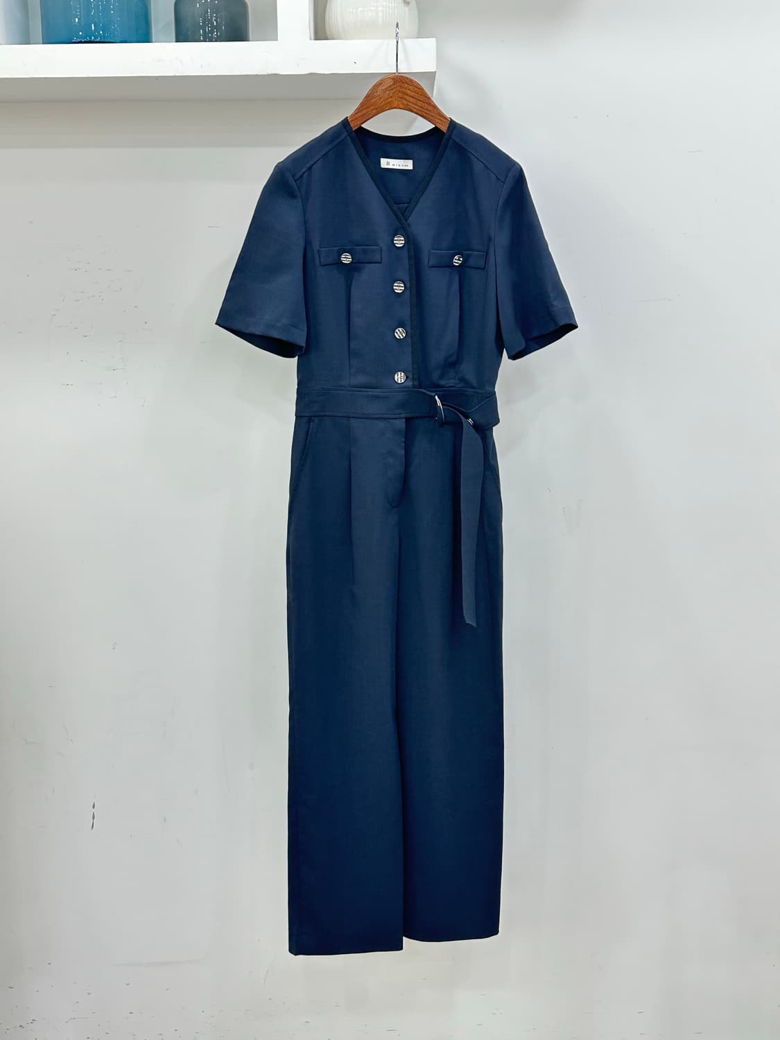 잇미샤 벨티드 점프슈트 상품이미지1