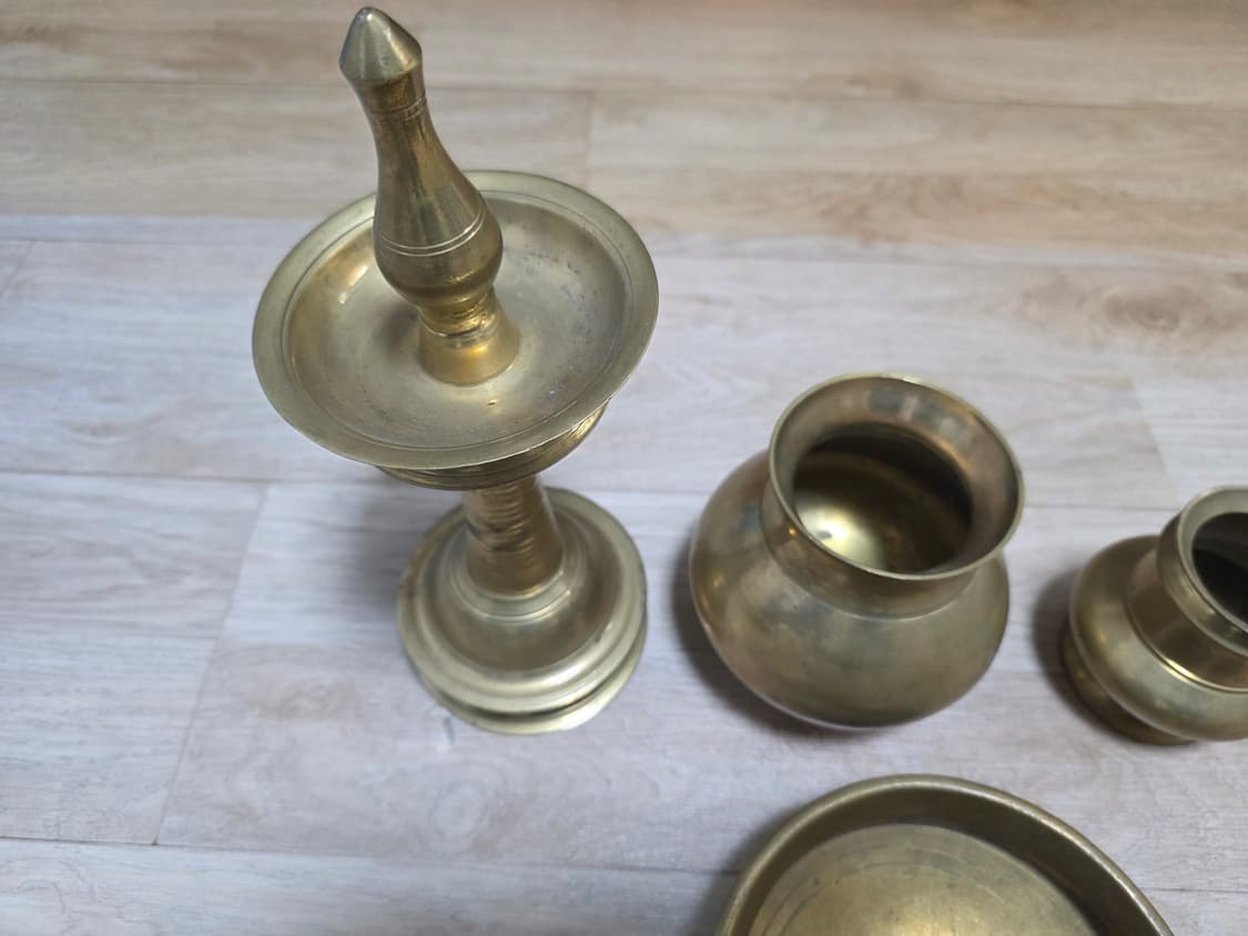 황동 아유르베다(아로마) 용품 세트 상품이미지2