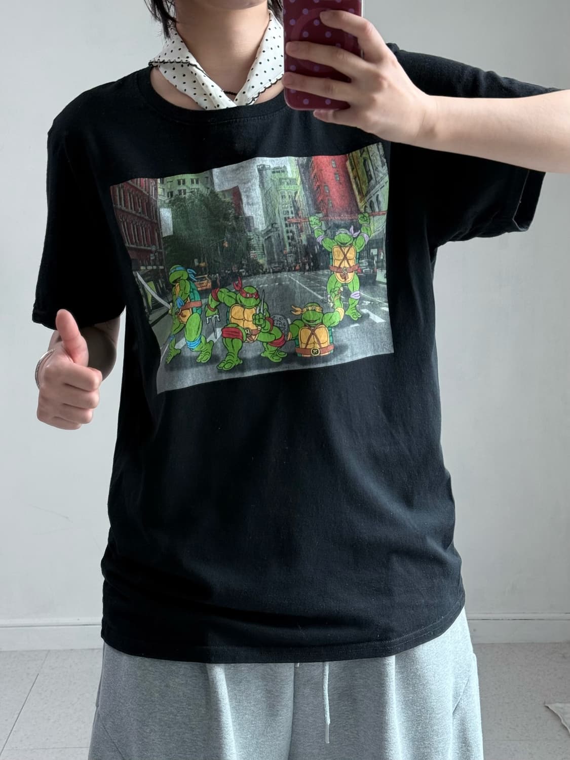 Nickelodeon 닌자거북이 반팔티 상품이미지1