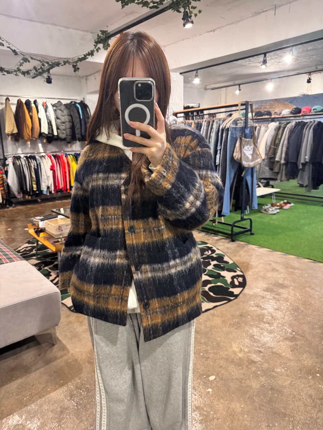 토니웩 23fw 모헤어 가디건  상품이미지6