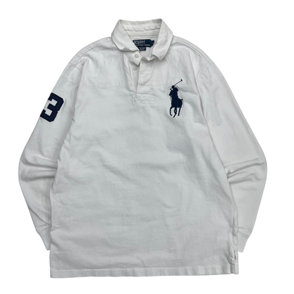 폴로 랄프로렌 빅포니 화이트 pk티 M 상품이미지2