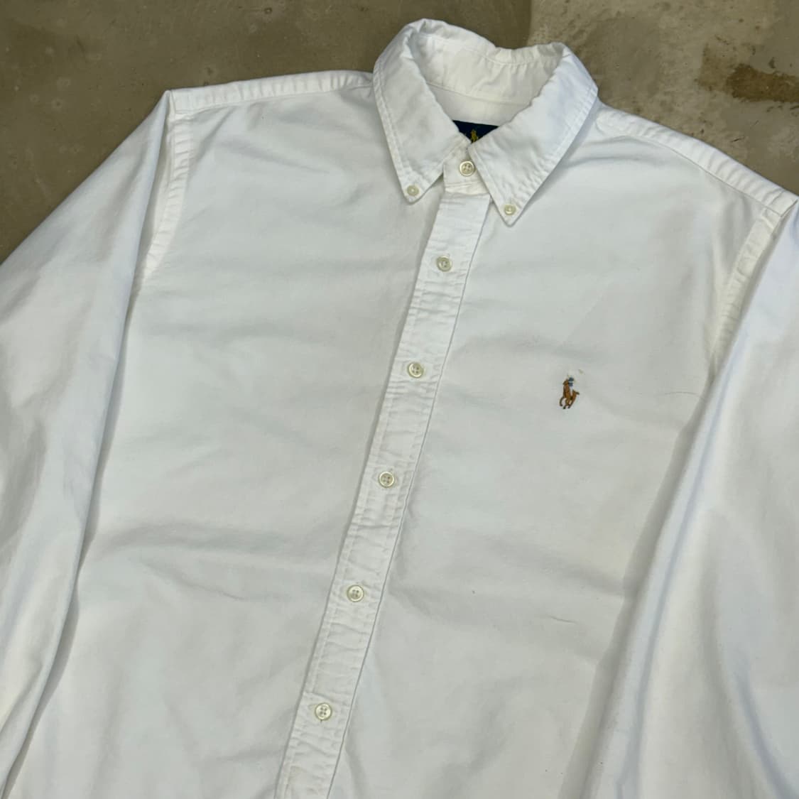 L 폴로랄프로렌 화이트 코튼 셔츠  상품이미지1