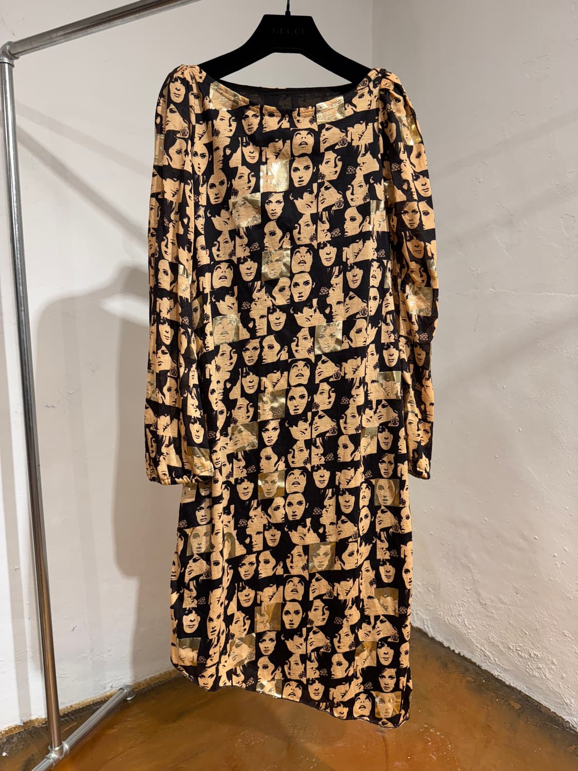 VT)  face printing dress 상품이미지2