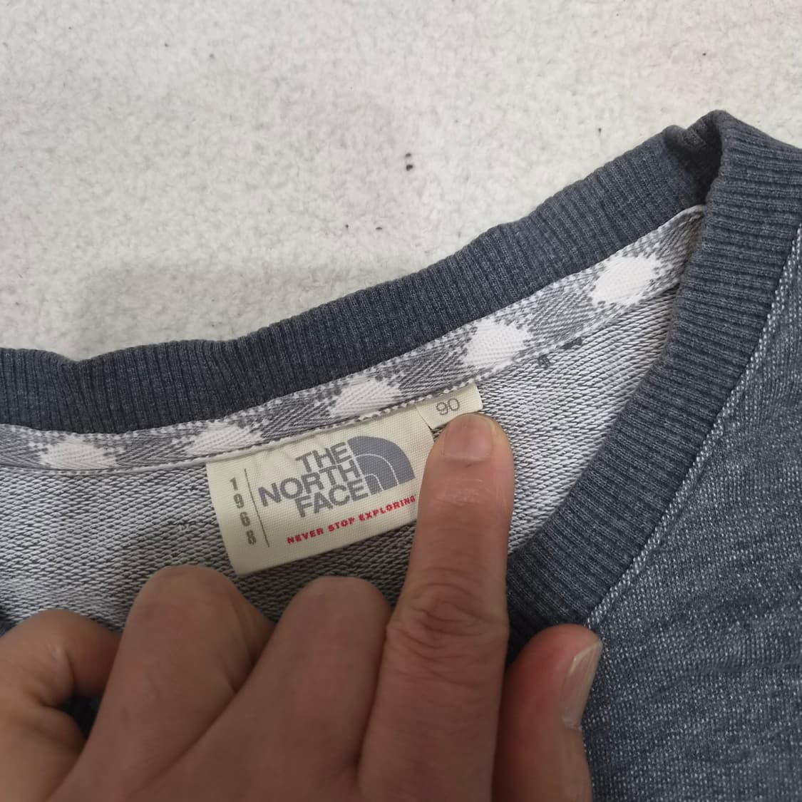 노스페이스  맨투맨90 상품이미지3