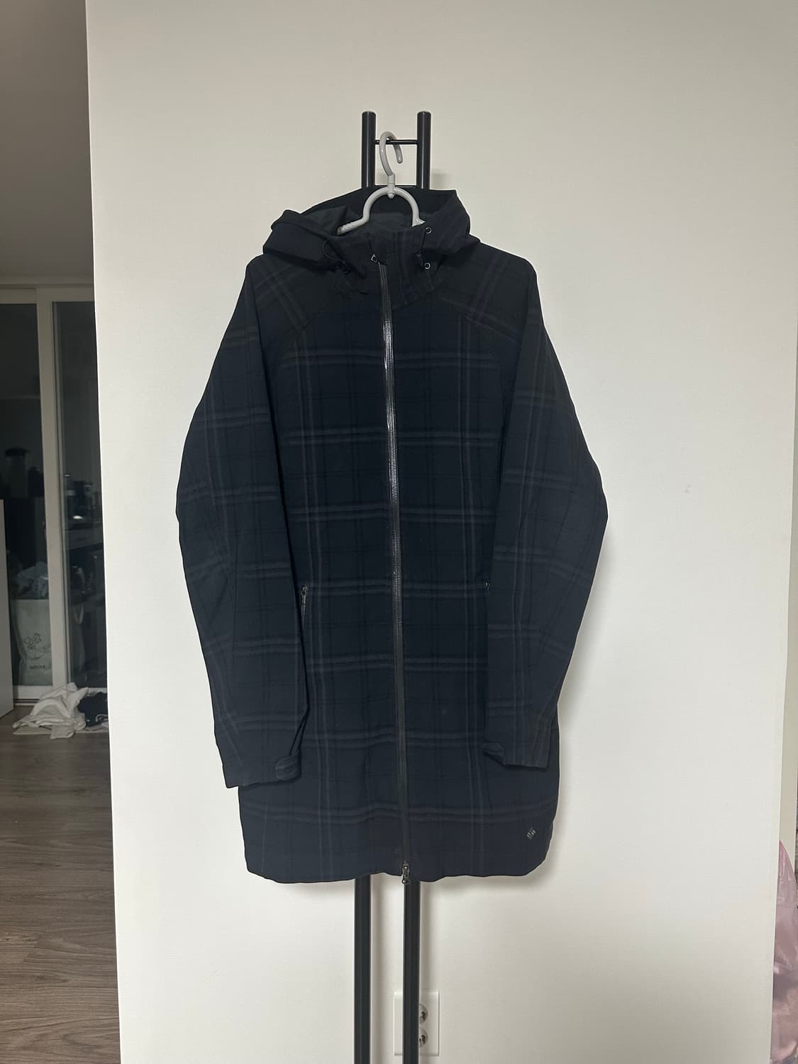 콜롬비아 올드스쿨 옴니히트 체크 후드 자켓 -95사이즈 상품이미지3