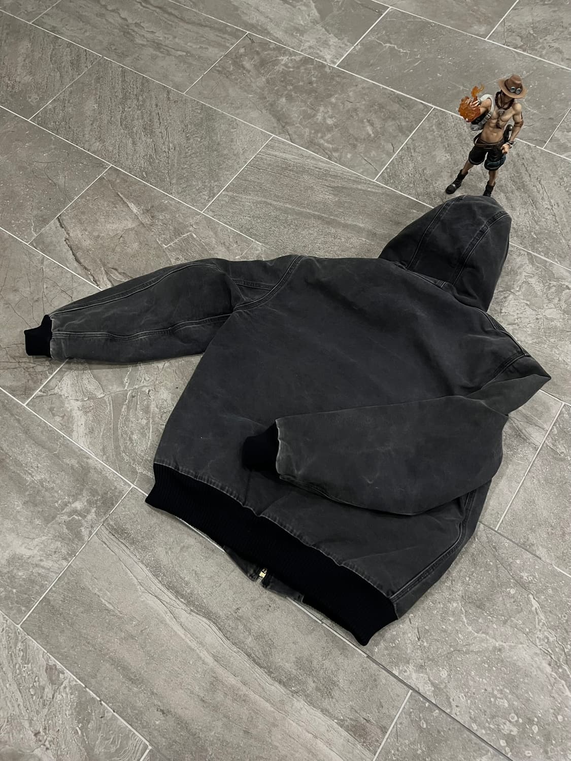 (M) 칼하트 후드 덕 액티브 자켓 J130 BLK 블랙 상품이미지9