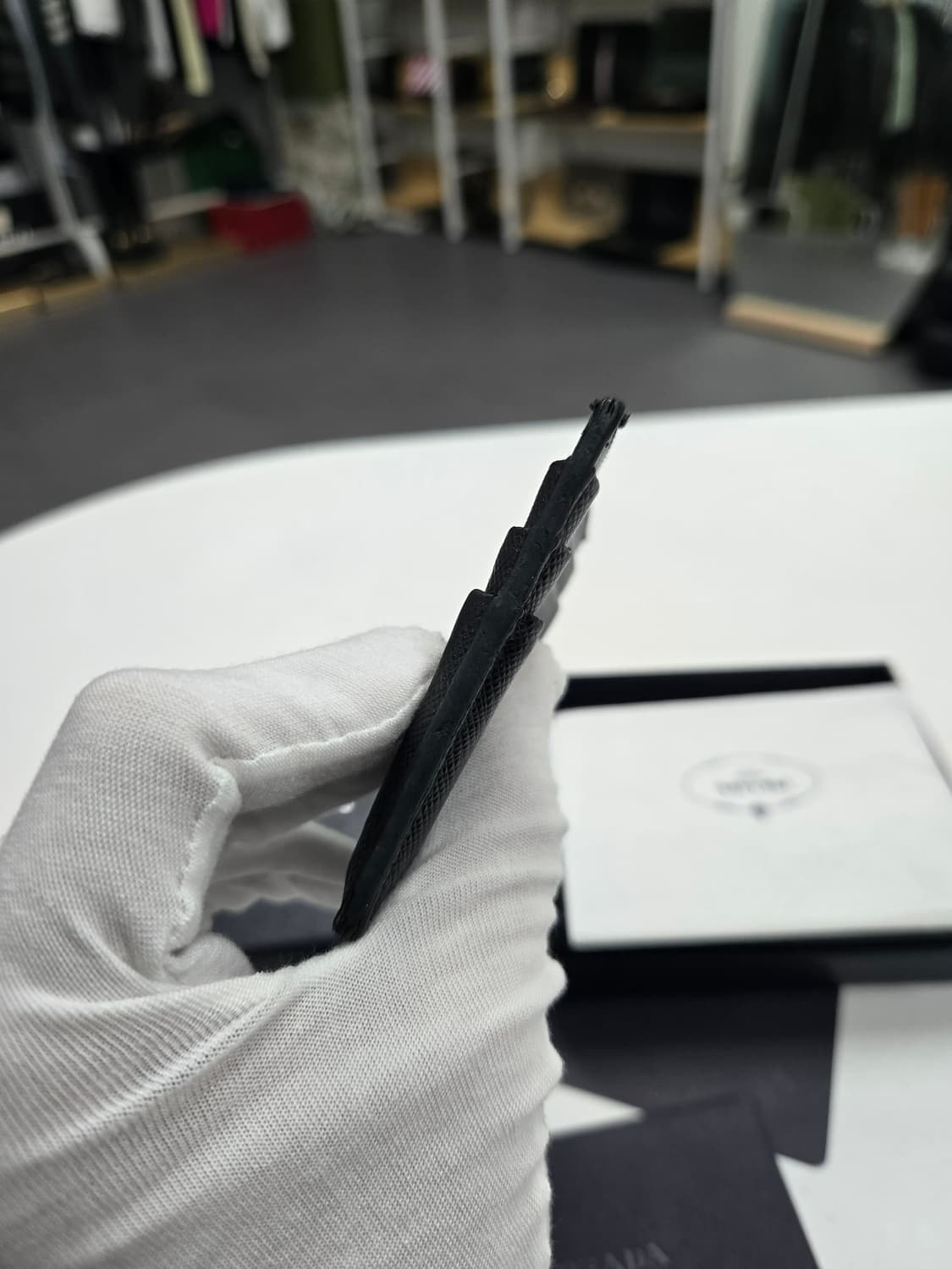 [A급컨디션]프라다 사피아노 카드지갑 상품이미지4