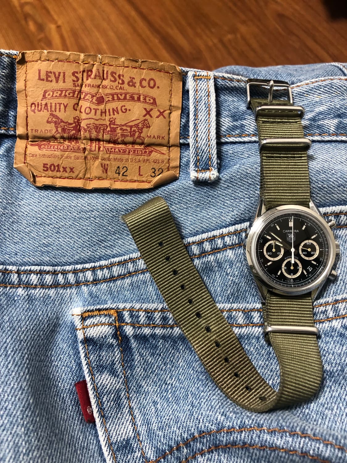 MADE IN USA] 92년작 리바이스 501 빈티지 데님(544공장) 상품이미지4