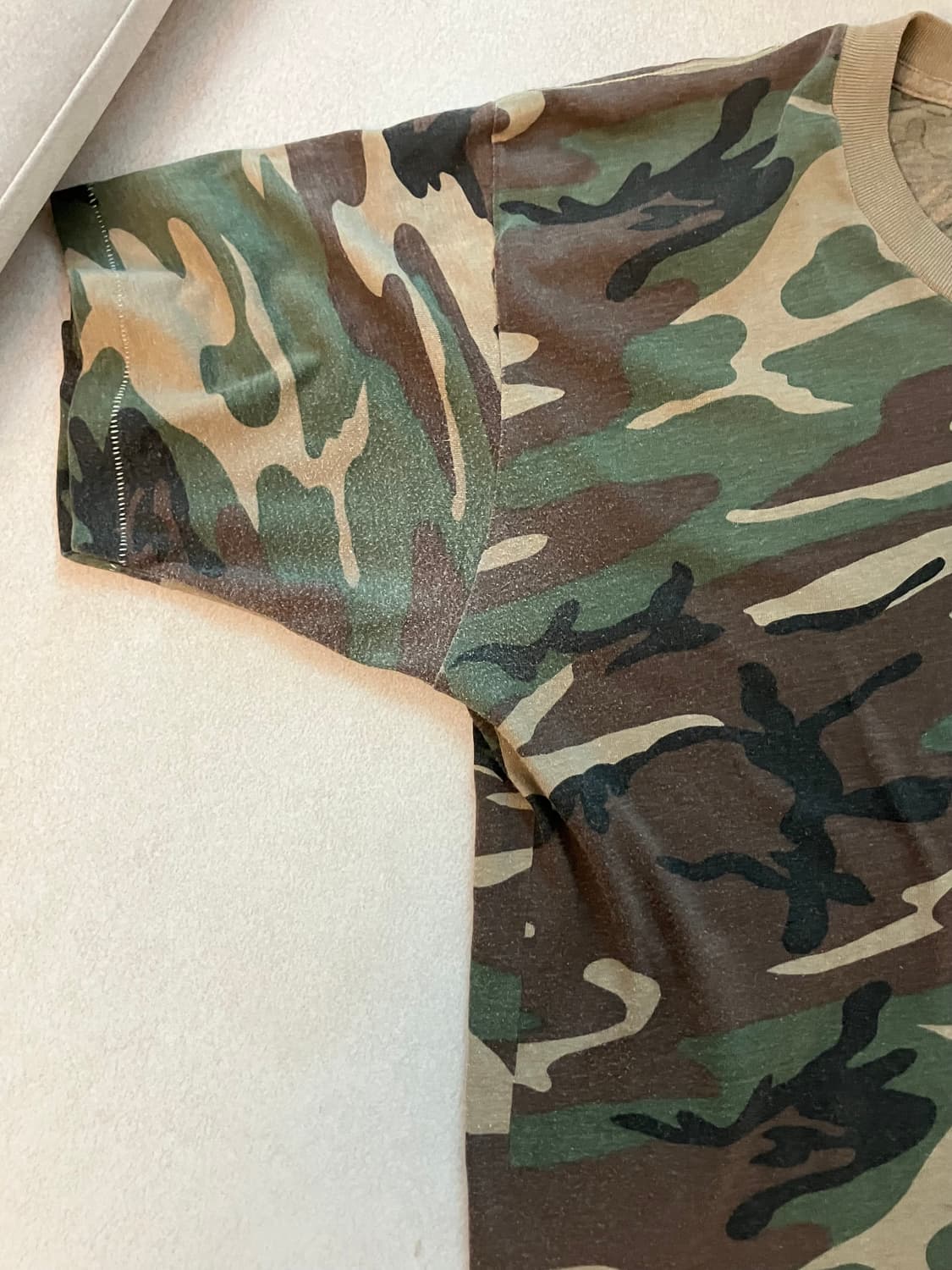 80s woodland camo pocket tee  (USA) 상품이미지4
