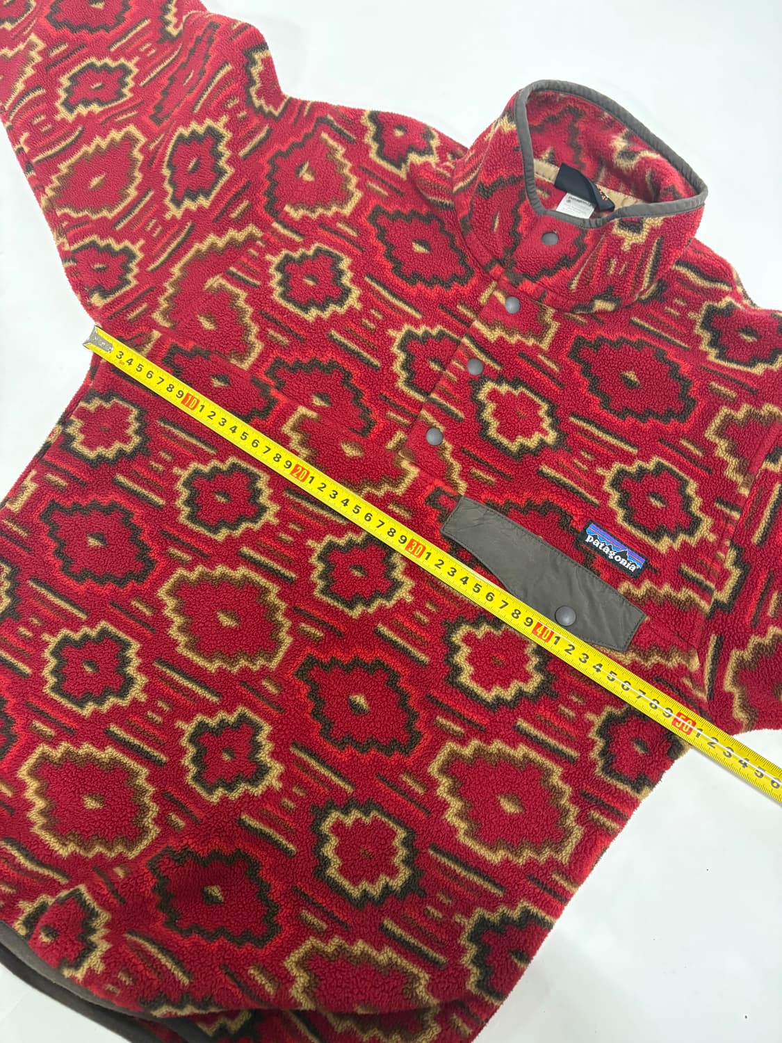 헤비모델)빈티지 신칠라 스냅티 아즈텍패턴 멘즈XS 상품이미지7