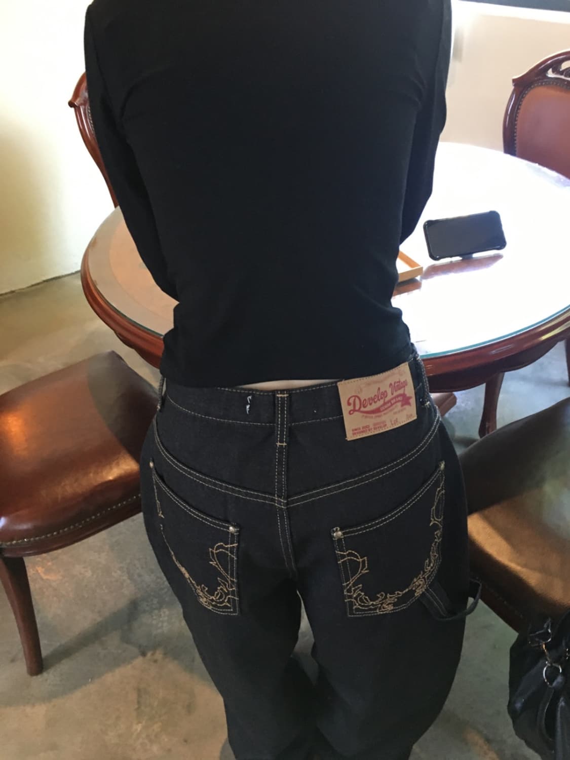 1980 denim pants 상품이미지2