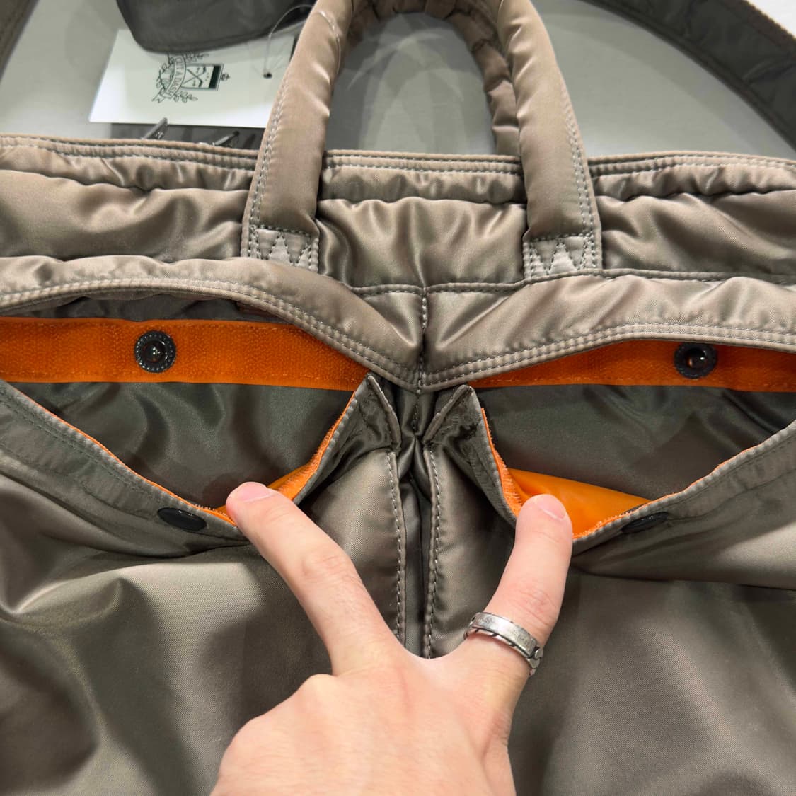 PORTER 요시다 포터 탱커 2way 숄더백 실버 그레이 상품이미지3