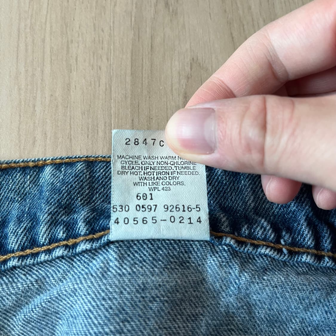 [34X30] 90s 빈티지 리바이스 565 made in usa 상품이미지3