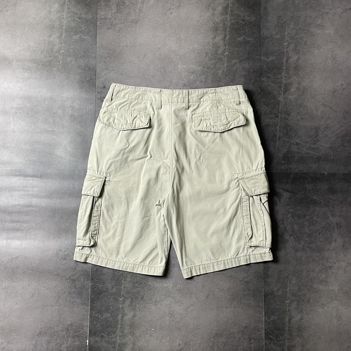 OLD NAVY 올드네이비 빈티지 아이보리 카고 하프 팬츠 A00784 상품이미지6