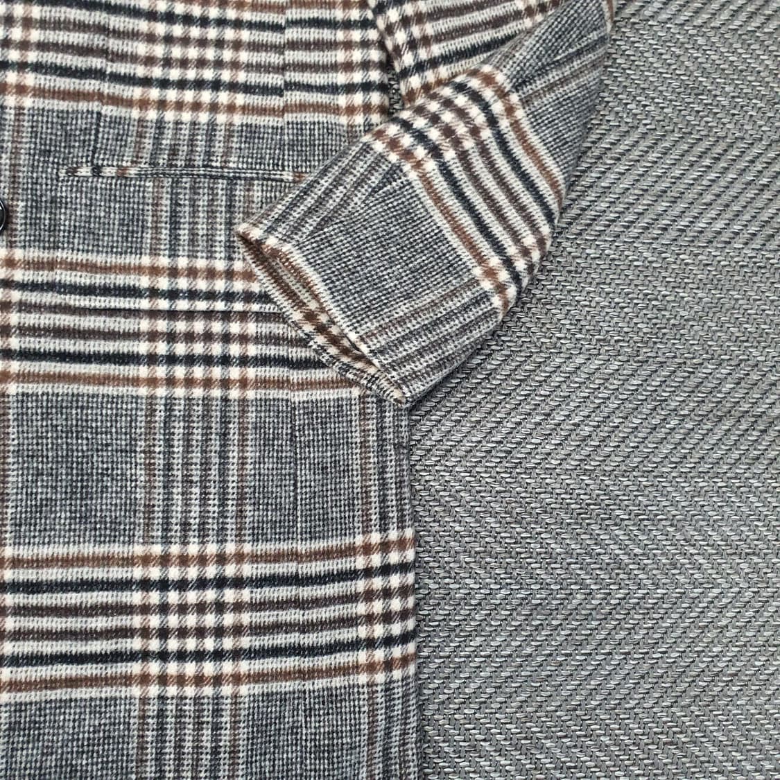 미착용 자라 더블버튼 모직 롱코트 남자105 상품이미지5