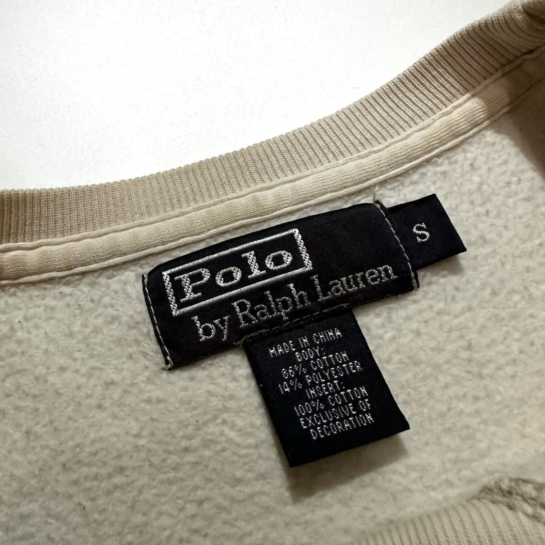 폴로 스티치 라운드 맨투맨 상품이미지4