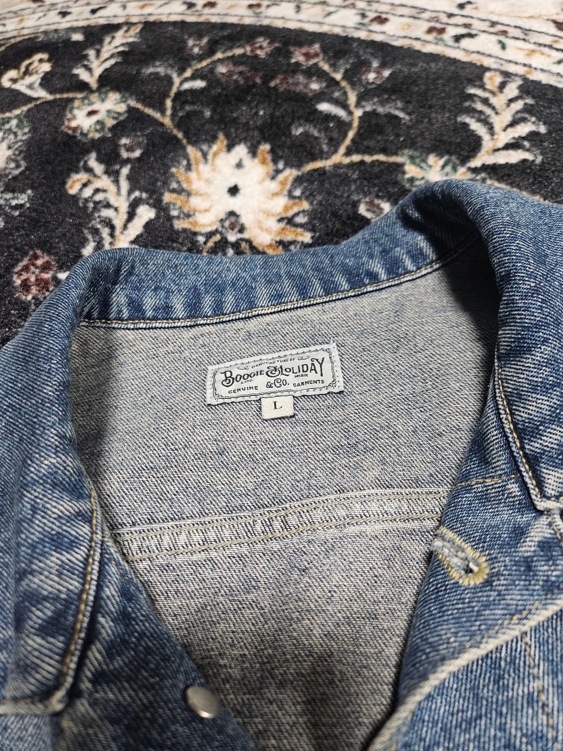 부기홀리데이 데님 트러커 자켓 상품이미지4