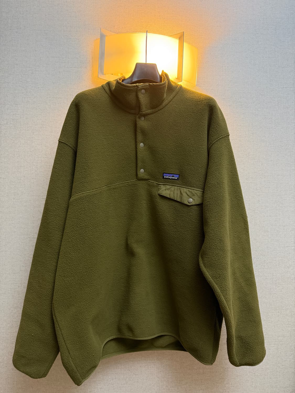 파타고니아 신칠라 스냅T 올리브 L 상품이미지1