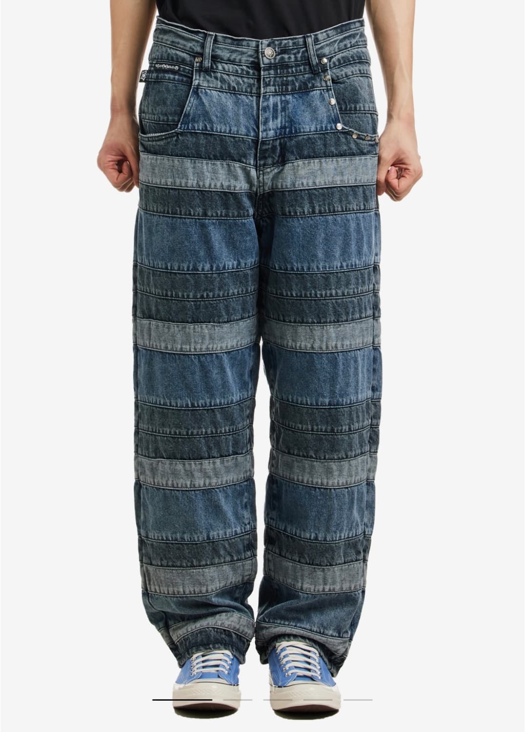 스타팀 LAYERED STAR JEANS BLUE 32 상품이미지1