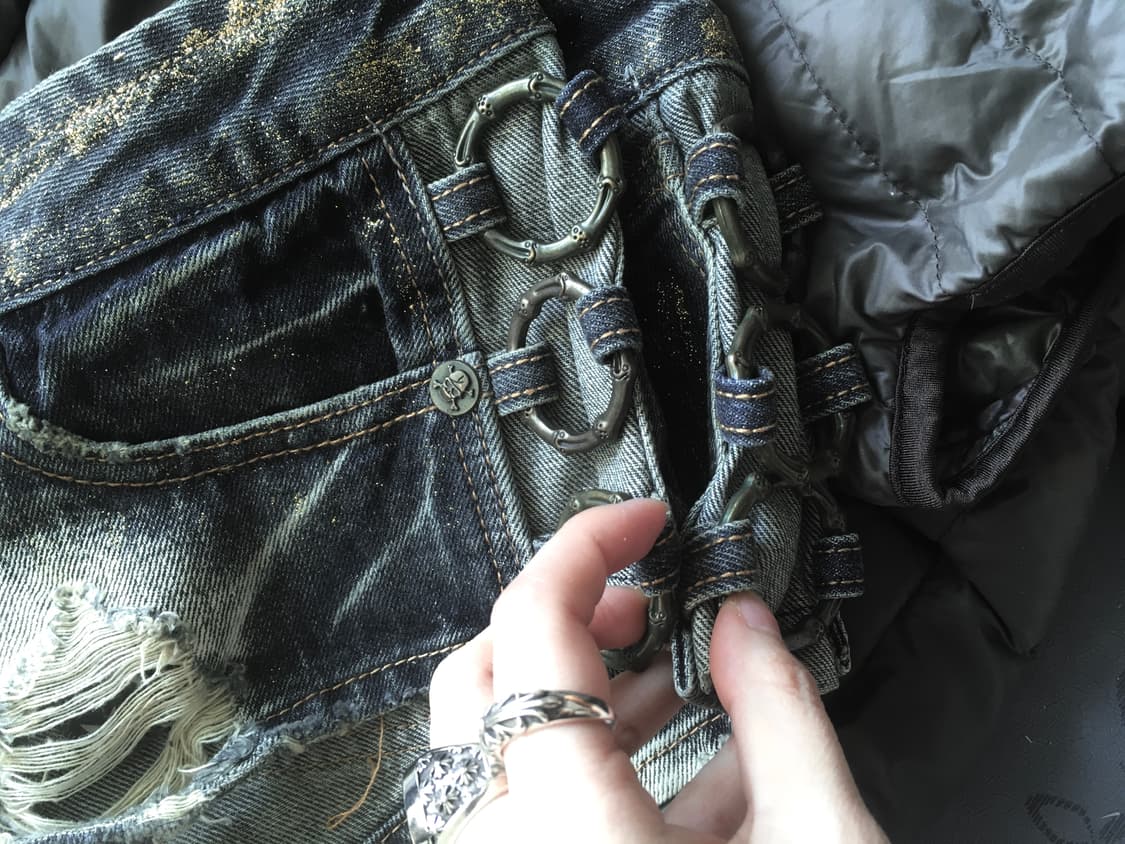 Japanese Vintage 핫걸 전용 숏팬츠🖤 상품이미지3