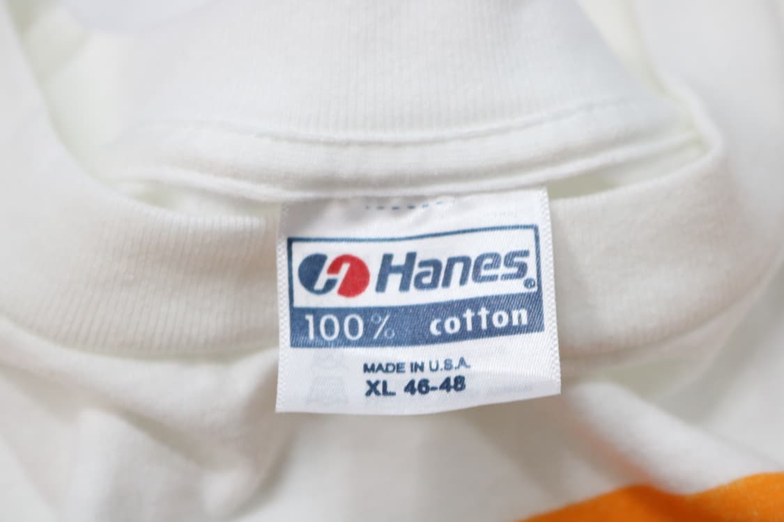 헤인즈 90s USA 메이드 드래곤볼 부르마 그래픽 반팔티셔츠 (XL) 상품이미지7