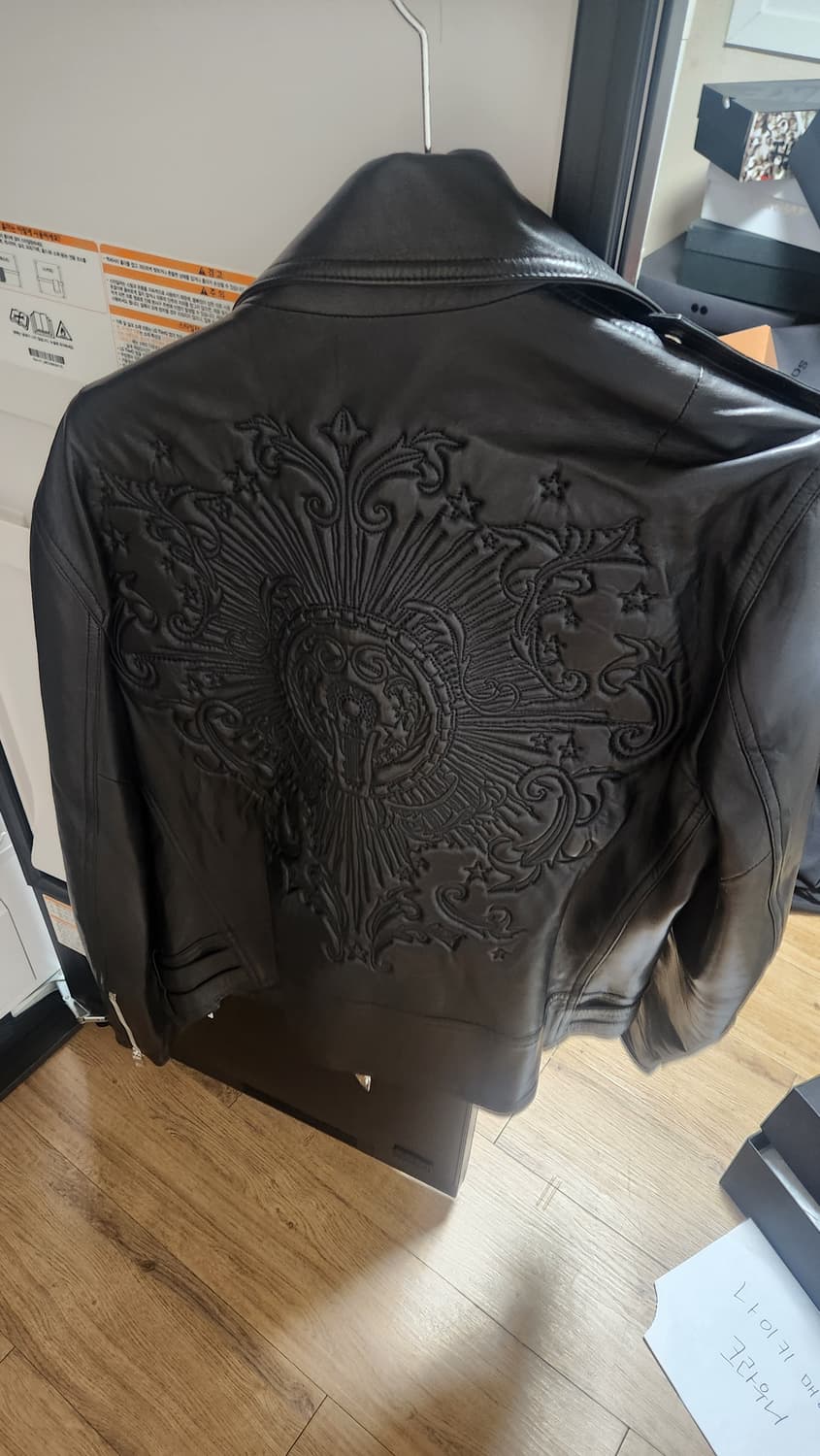 이로맨 opera 엠보 라이더 자켓 XL 상품이미지4